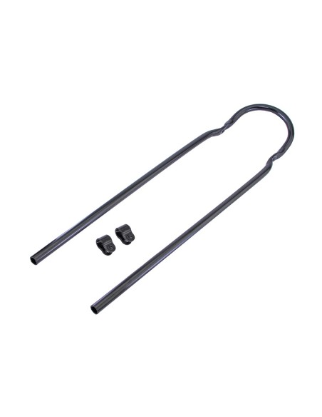 Schwinn style Sissy Bar 22 W/Clamp Black.